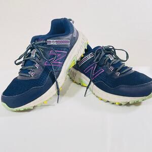 New Balance Shoes Womens 8.5 B 410 V6 Trail Running Trainers Blue Low Top